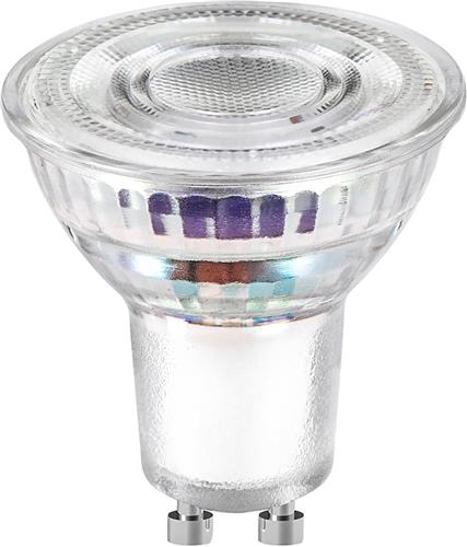 OSRAM Energieklasse LED-reflectorlamp PAR16 met 2 W, 360 lm, warm wit (2700 K) gemaakt van helder loodvrij glas met GU10 voet in energie-efficiëntieklasse A, 50 mm diameter, IP20.