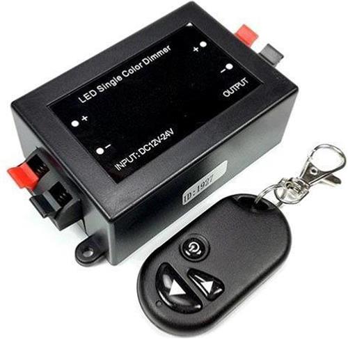 LED Dimmer 12-24V 8A met Afstandsbediening - Overig - SILUMEN