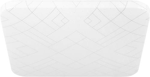 EGLO Rende Plafonnière - LED - Staal;Kunststof - Wit;Zilver