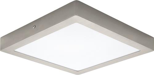 EGLO Fueva 1 - Plafondlamp - LED - 300X300mm. - Nikkel - 3000K
