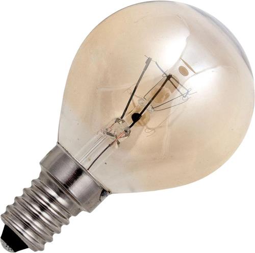 Schiefer E14 Kogel Gloeilamp | 40W Goud 290lm 220V/240V | Dimbaar