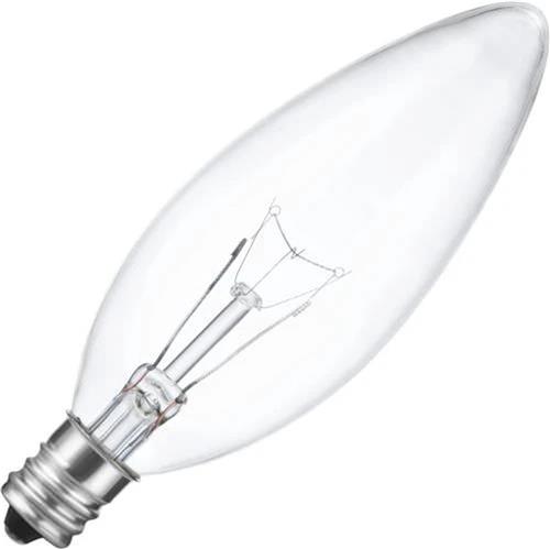 Schiefer E12 Kaars Gloeilamp | 25W 2700K 180lm 220V/240V | Dimbaar