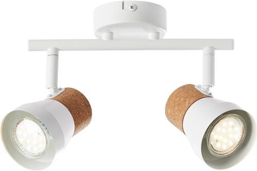 Brilliant MOKA - Plafondlamp - Wit