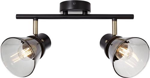 Brilliant RONALD - Plafondlamp - Messing;Zwart