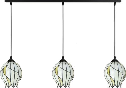 Art Deco Trade - 3 x Tiffany Nature Open aan plafondbalk