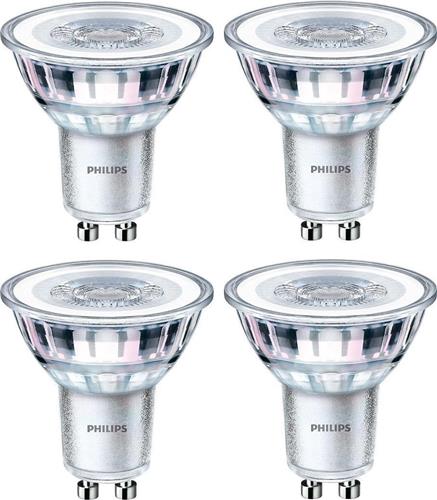 4 stuks Philips LED GU10 3.5W/827 36º 255lm Niet dimbaar Ø5cm