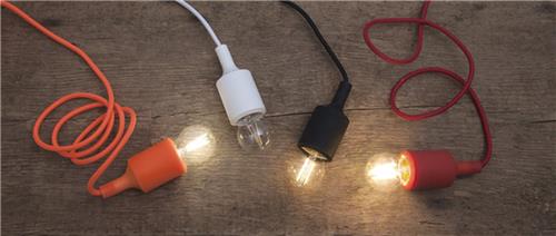 Kogellamp - E27 - 2W - Koel Wit - 4000K - Filament - Helder