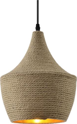 Landelijke hanglamp met touw - Laos