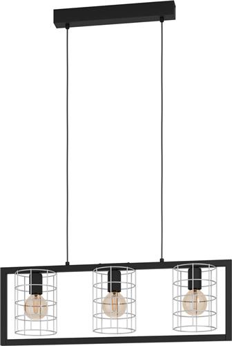 EGLO Jubily Hanglamp - E27 - 77 cm - Zwart