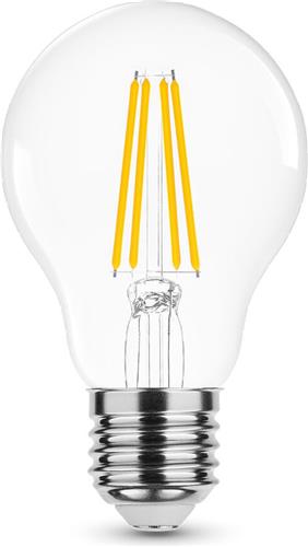 Modee E27 LED Lamp 4W - 470lm - 2700K - Warm Wit - LED Filament Globe A60 - Vervangt 40W Halogeen Gloeilamp
