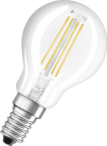 OSRAM 4058075436527 LED-lamp Energielabel E (A - G) E14 Peer 4 W = 40 W Warmwit (Ø x l) 45 mm x 78 mm 1 stuk(s)