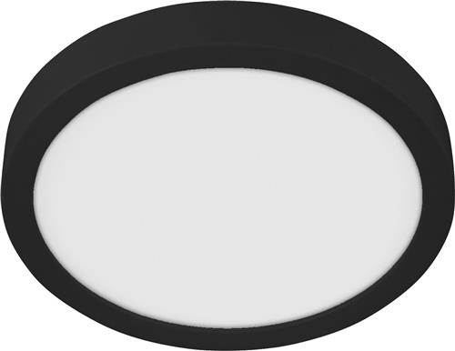 EGLO Fueva 5 Opbouwlamp - LED - Ø 28,5 cm - Zwart/Wit