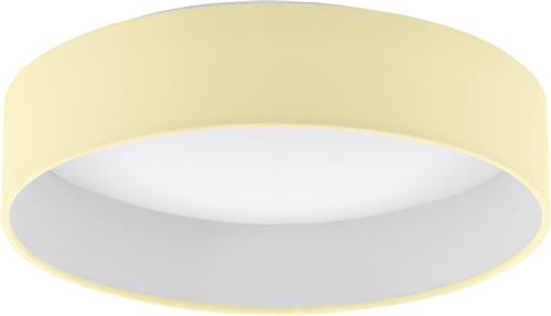 EGLO Palomaro - Plafondlamp - LED - Ø320mm. - Wit - Crème