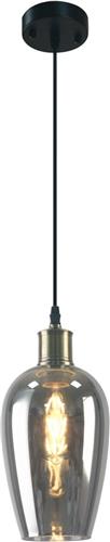 1-lichts hanglamp Verona - smoke