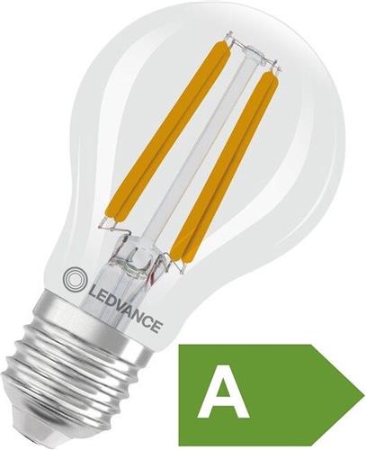 Ledvance LED E27 Peer Filament Helder 3.8W 806lm - 830 Warm Wit | Vervangt 60W