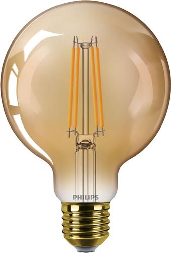 Philips LED Globe Goud - 35 W - E27 - Extra warmwit licht