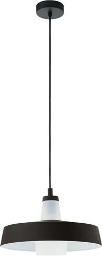 EGLO Tabanera hangende plafondverlichting Flexibele montage Zwart, Wit E27 A,A+,A++,B,C,D,E
