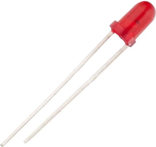 Schiefer LED Diode | Single Led 3V 20mA DC Helder Rood 30K uur