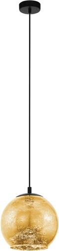 EGLO Albaraccin Hanglamp - E27 - Ø 19.5 cm - Zwart