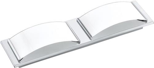 EGLO Batholino Wasao 1 - Wand/Plafondlamp - 2 Lichts - Chroom - Wit