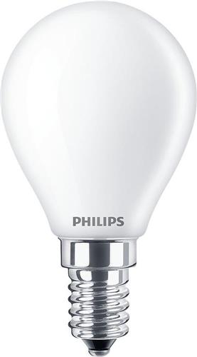 Philips LED lamp E14 Lichtbron - Koel wit - 6,5W = 60W - Ø 45 mm - 1 stuk