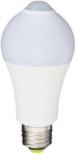 E27 7W A60 LED -Glühbirne mit Bewegungsdetektor - Wit licht - Overig - Wit - Wit Neutre 4000K - 5500K - SILUMEN