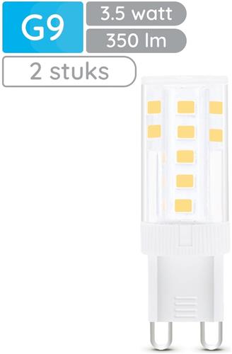 Modee LED Lamp G9 - 3.5W 6000K 350 LM 230V - LED Lamp insteek - Daglicht Wit - 2 stuks
