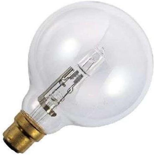 Schiefer Ba22d Halogeen Globelamp | 42W 630lm 2800K 230V/240V | Dimbaar