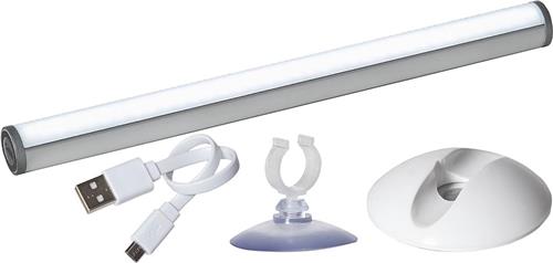 Star Trading LED staaflamp Functioneel, functioneel licht, draagbaar, USB, dimbaar, wit, 20,6 cm