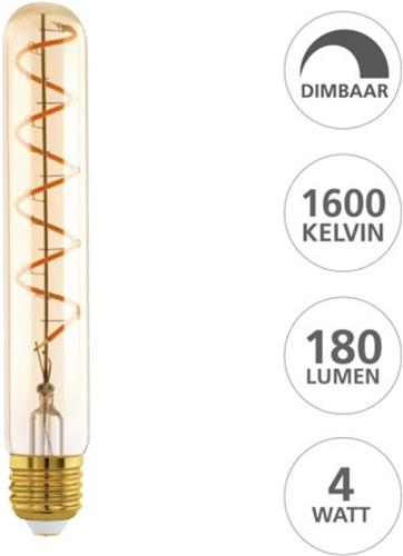 EGLO LED Lamp - E27 - Ø 3 cm - T30 - Amber - 1600K