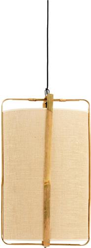 Light & Living Hanglamp Sendai - Zand - Ø37cm - Modern - Hanglampen Eetkamer, Slaapkamer, Woonkamer