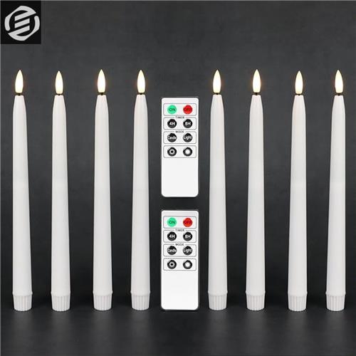 Equivera Oplaadbare LED Kaarsen - Elektrische Kaarsen - Oplaadbare Waxinelichtjes - Realistische Kaarsen - Kerstverlichting - Veilig en Duurzaam