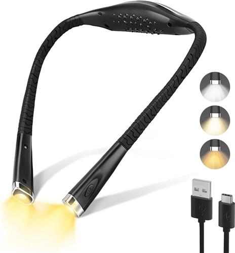 Solacis Leeslampje voor in bed - Leeslampje voor boek - Leeslampje slaapkamer - Kind - Volwassenen - Must have voor in uw kamer!