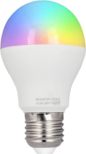 MiLight wifi E27 led lamp 6W RGBWW