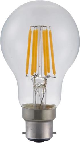 SPL LED filament Classic - 5,5W / DIMBAAR Fitting Ba22d Lichtkleur 2700K