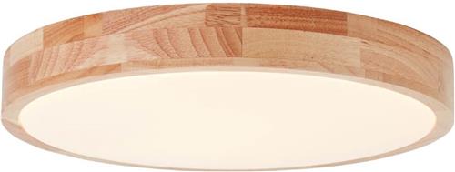 Houten plafonnière Slimline Ø 39cm - G99524/75