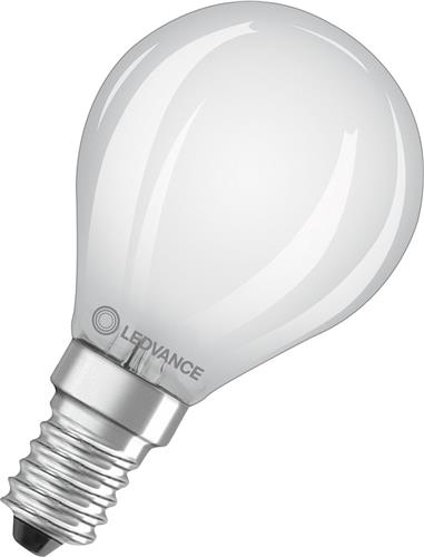 Ledvance Classic LED E14 Peer Filament Mat 4W 470lm - 827 Zeer Warm Wit | Vervangt 40W