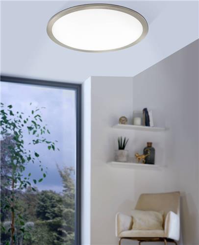 EGLO Fueva Flex inbouwlamp - LED - RVS - 22.5cm - 3000K - flexibele montage