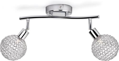 Philips NET Opbouwspot G9 2x Rond Lichtgrijs
