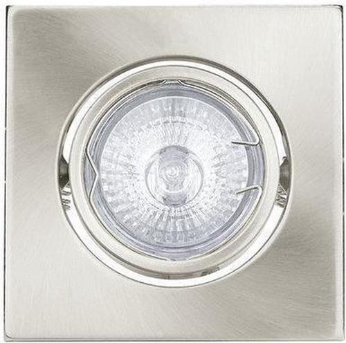 Eglo inbouw meubelspot 95 vierkant 50W rvs-look 30068