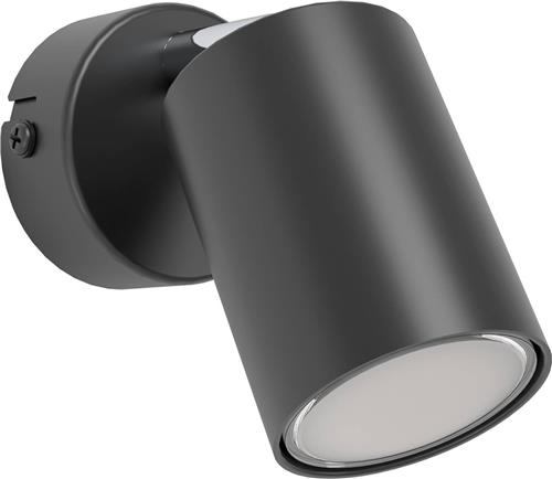 EGLO Reciso-E Spot - Plafondspot - GU10 - Ø 6 cm - Zwart