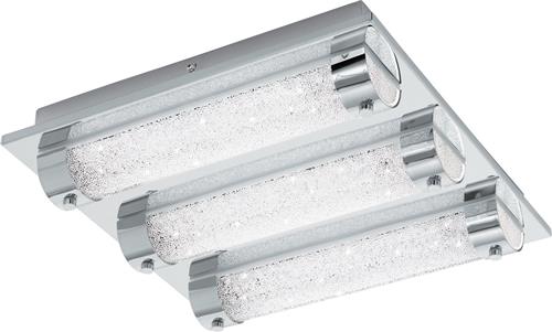 EGLO Tolorico Plafond- en Wandlamp - LED - 35 cm - Chroom