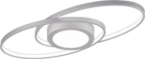 LED Plafondlamp - Torna Galon - 27W - Warm Wit 3000K - Dimbaar - Rond - Mat Titaan - Aluminium