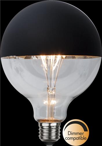 G125 Bol - E27 - 2.8W - Extra Warm Wit - 2700K - Dimbaar