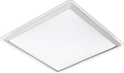 EGLO Competa 1 - Wand/Plafondlamp - 1 Lichts - Wit, Zilver, Helder