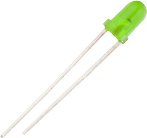 Schiefer LED Diode | Single Led 3V 20mA DC Helder Groen 30K uur