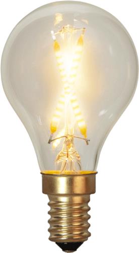 Kogellamp - E14 - 0.5W - Super Warm Wit <2200K - Filament - Helder