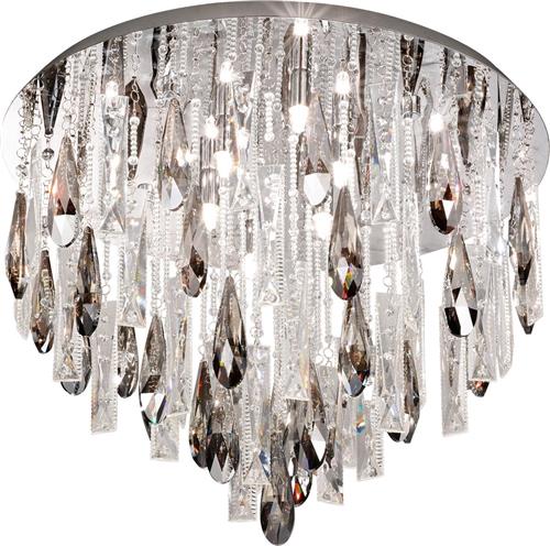 EGLO Calaonda Plafonnière - G9 - RVS;Glas - Chroom