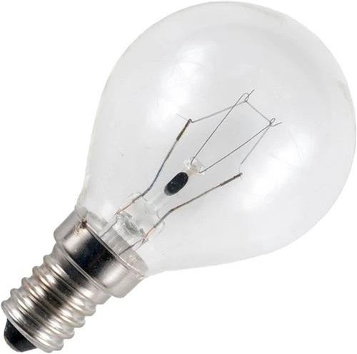 Schiefer E14 Kogel Gloeilamp | 25W 2700K 220lm 42V | Dimbaar