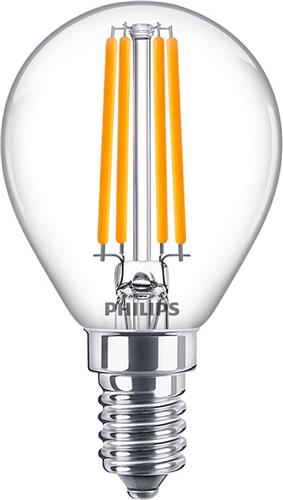 Philips Corepro LEDluster E14 Kogel Filament Helder 6.5W 806lm - 840 Koel Wit | Vervangt 60W